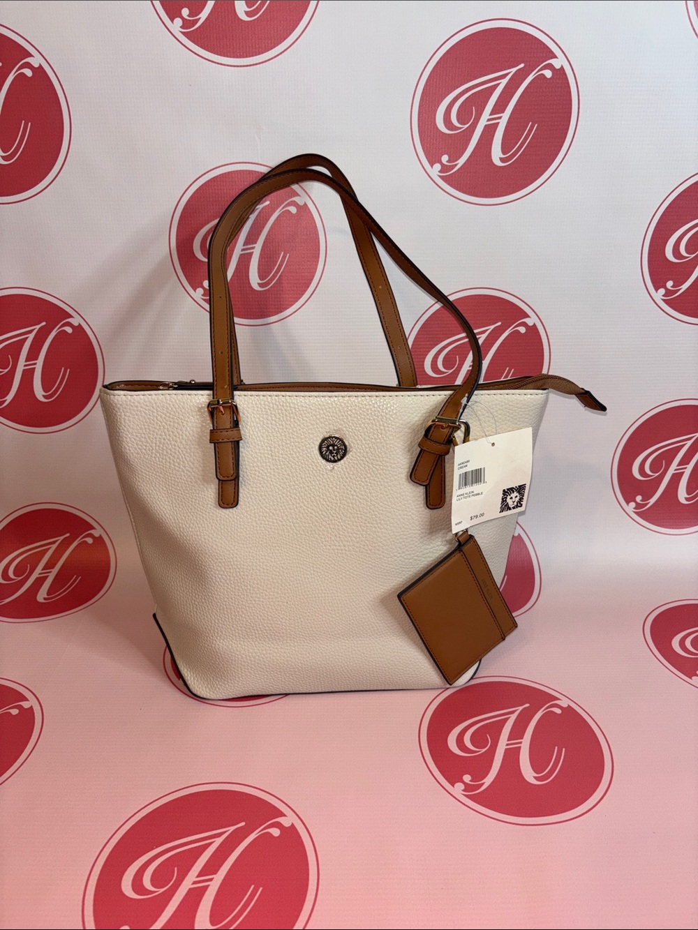 Ann Klein Lily pebble tote